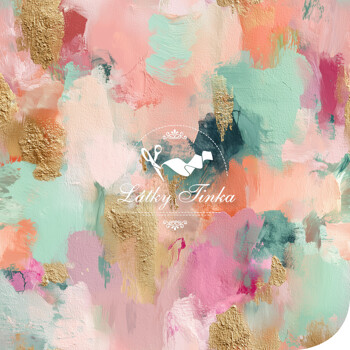 Úplet pastel abstract